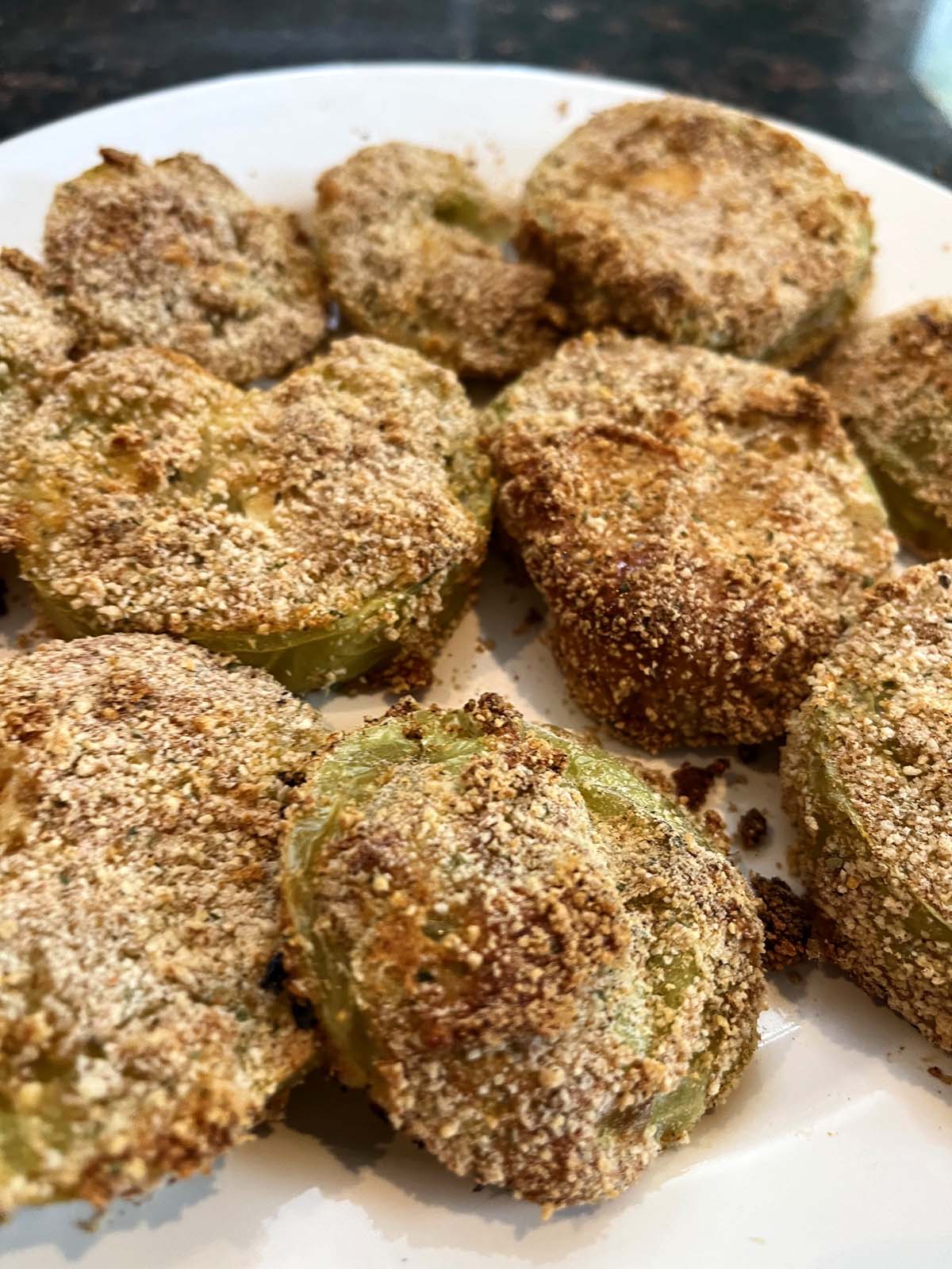 Healthy Baked Green Tomatoes: Easy Crispy Fried Alternative